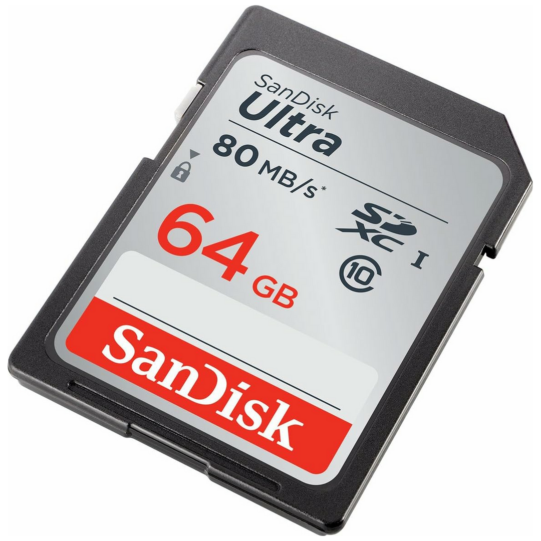 SanDisk Ultra SDHC UHS-I 64GB Memory Card